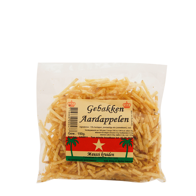 gebakken aardappelen 150gr