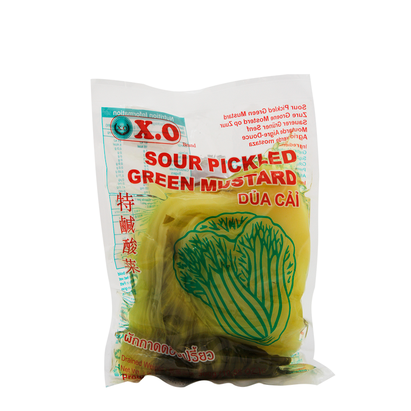 mosterdgroente zonder blad 350gr