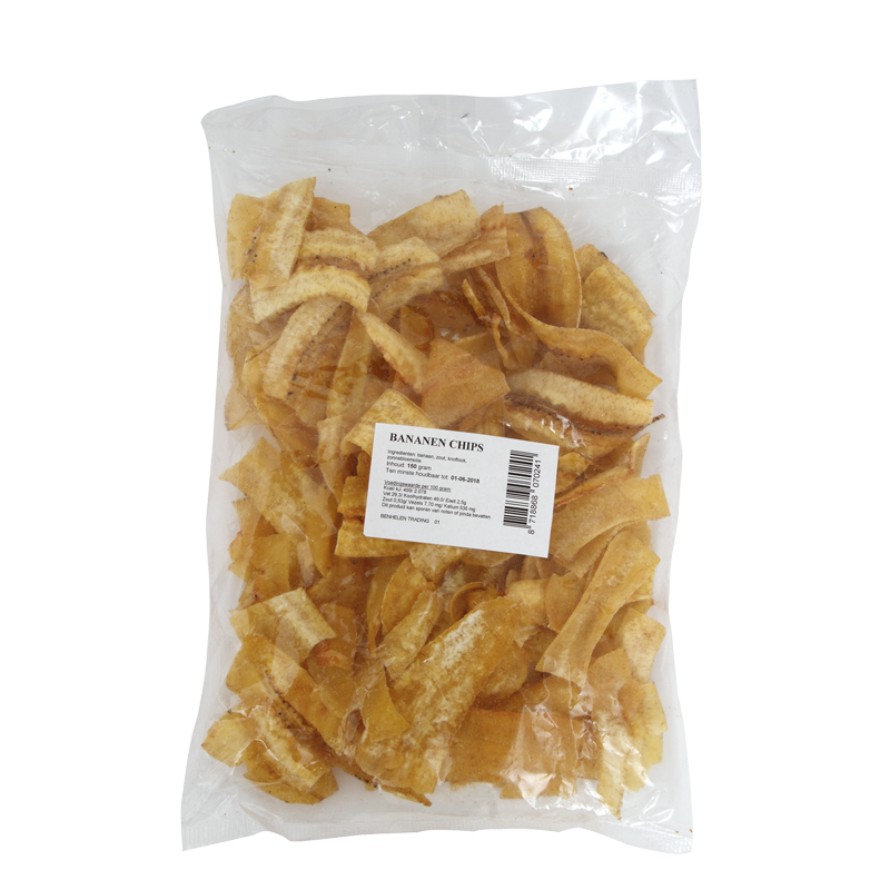 bananen chips lang 130gr