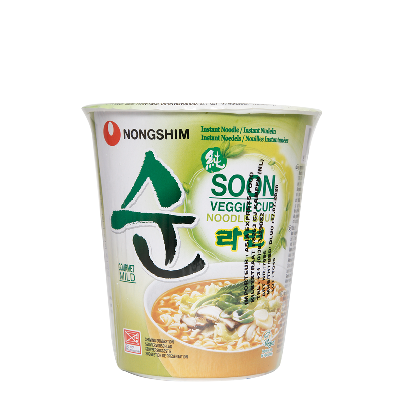 instant cup noodle soon veggie 67gr