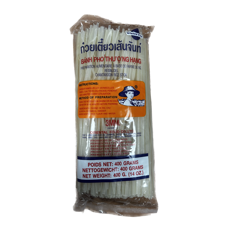 rice sticks 3mm gluten free 400gr