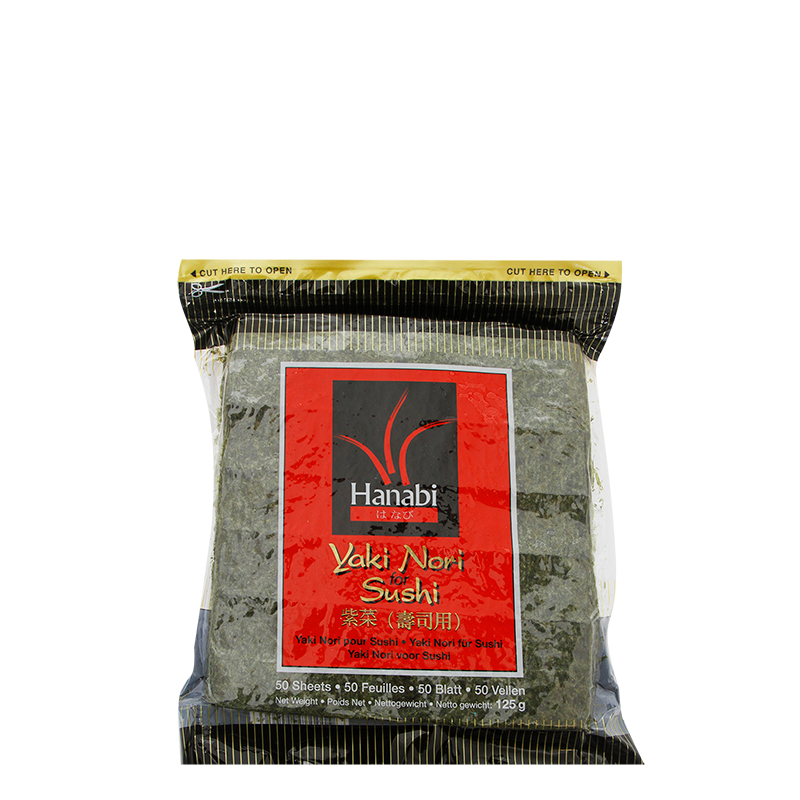 yaki nori 50sheets 125gr