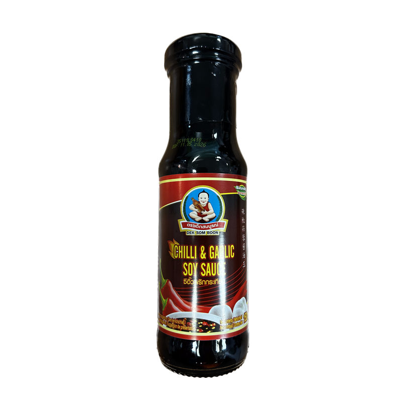 chilli & garlic soy sauce 150ml
