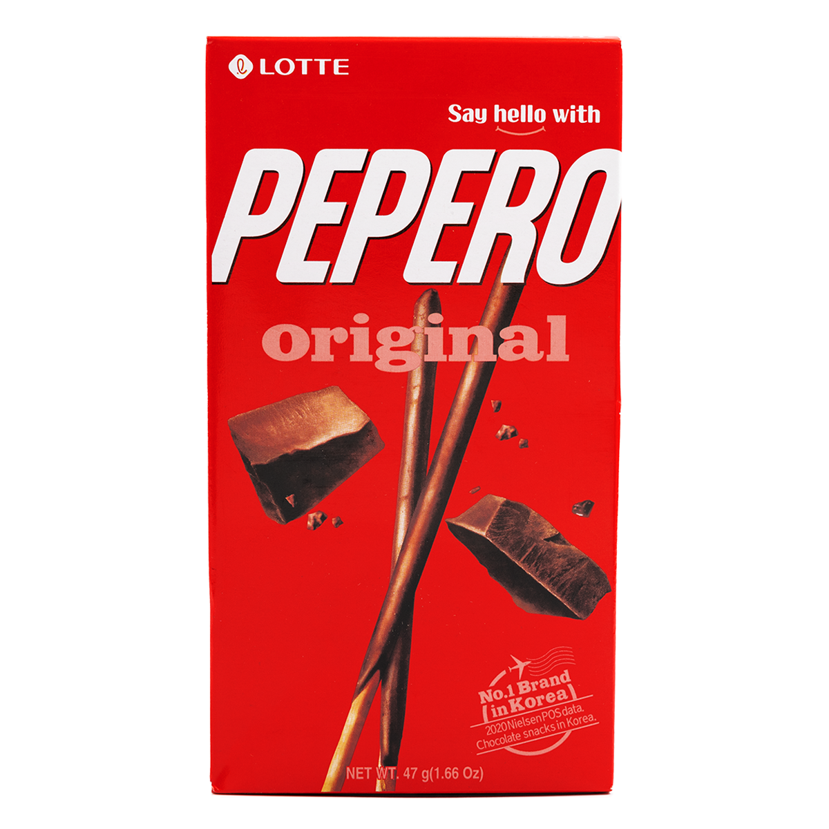 pepero chocolate original 47gr
