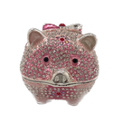 Piggy jewel case pink (L)