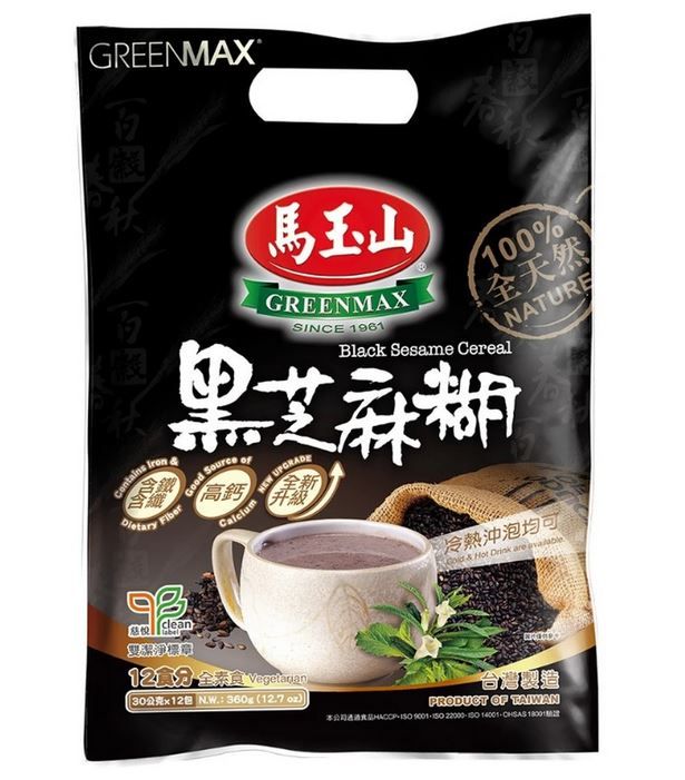 black sesame cereal  14X30gr
