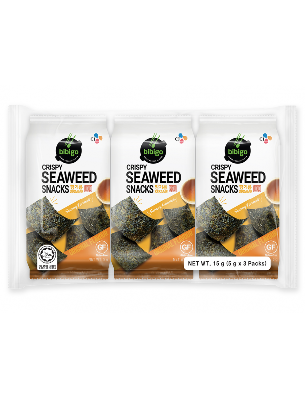 crispy seaweed original 3x5gr