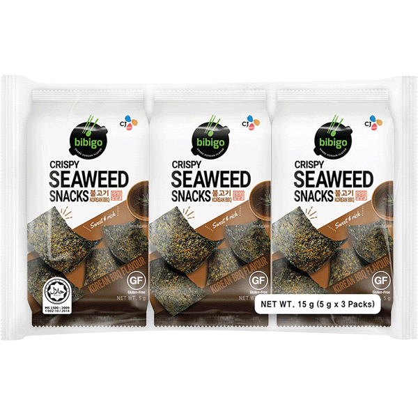 crispy seaweed BBQ 3x5gr