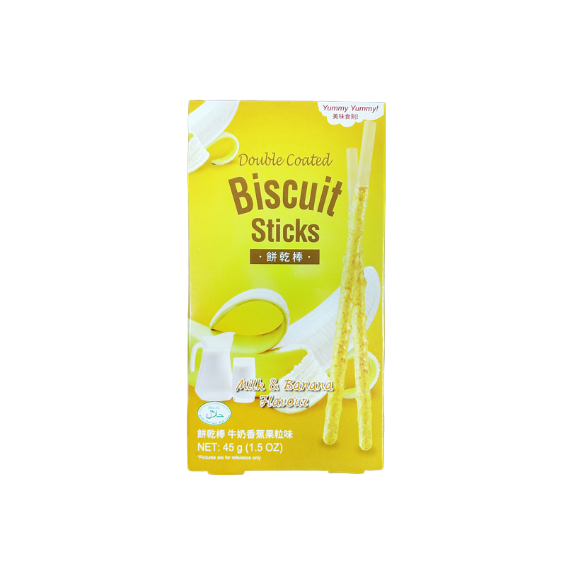 biscuit sticks milk banana 45gr