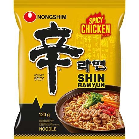 shin ramyun spicy chick 120gr