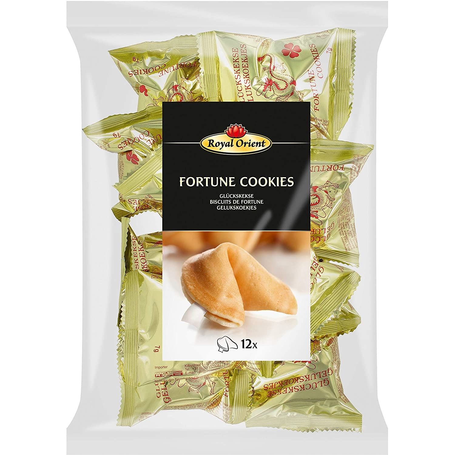 fortune cookies 12pcs