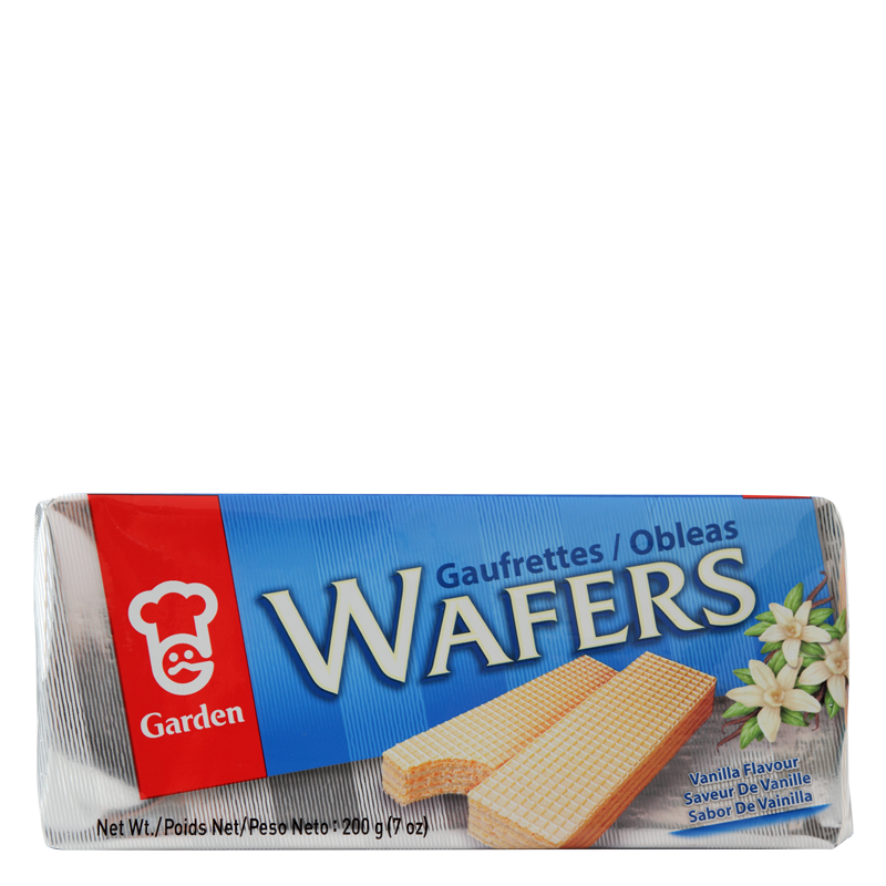 vanilla flavoured wafers 200gr