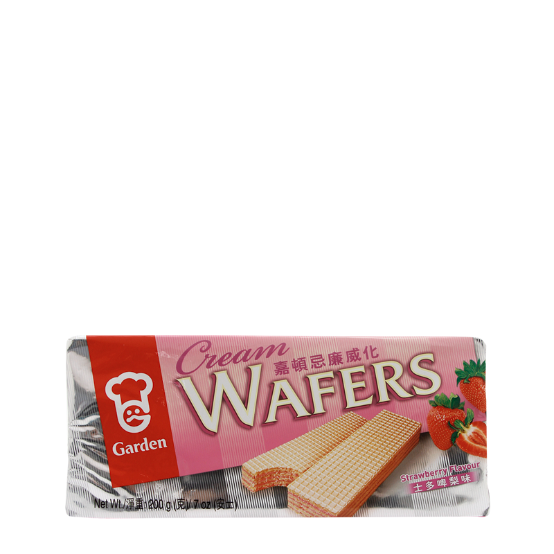 strawberry flav. wafers 200gr