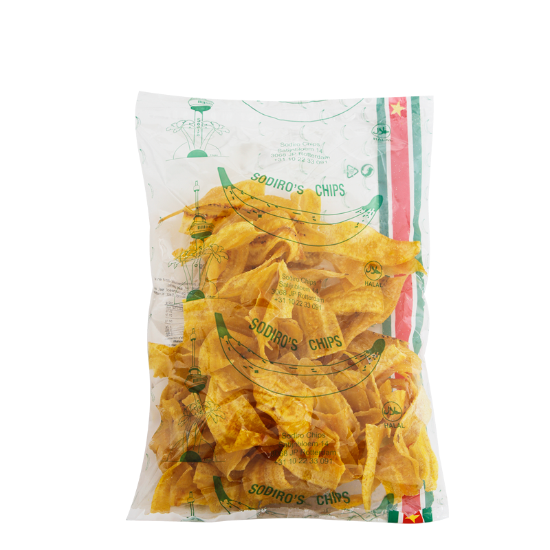 bananen chips lang 150gr