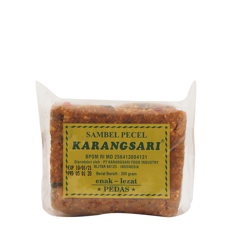 bumbu pecel pedas 200gr