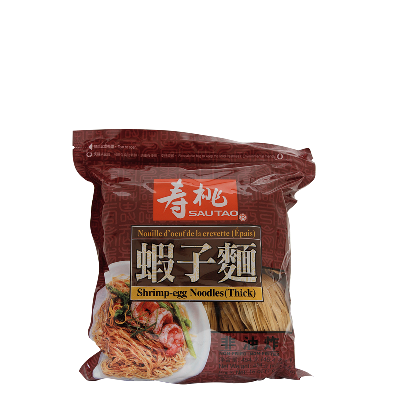 shrimp-eggs noodle thick 454gr