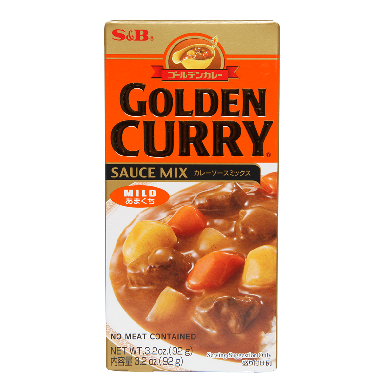 golden curry mild 92g