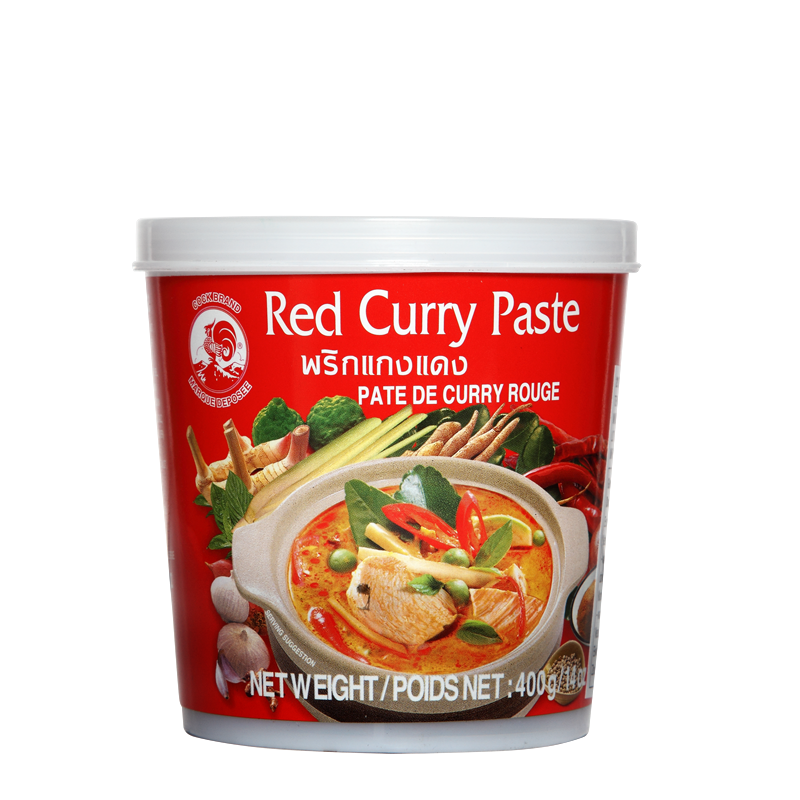 curry paste red 400gr