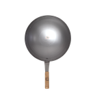 wok 13i w/wood.h'dle/deep pcs