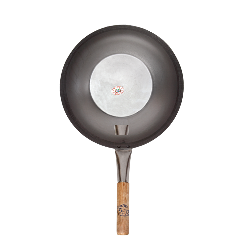 wok 13i wood.h'dle/flat pc