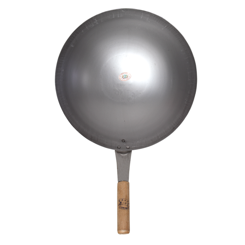 wok 15i w/wooden handl pcs