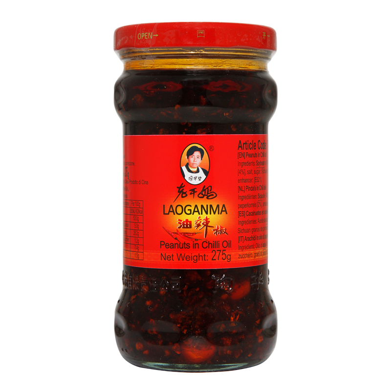 peanuts in chili oil 275gr