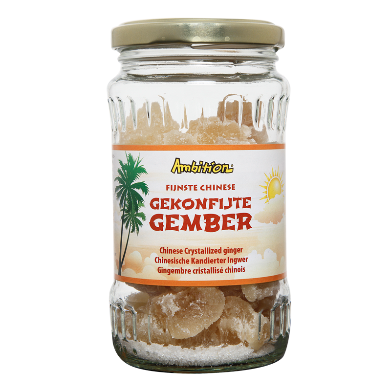 gekonfijte gember 190gr