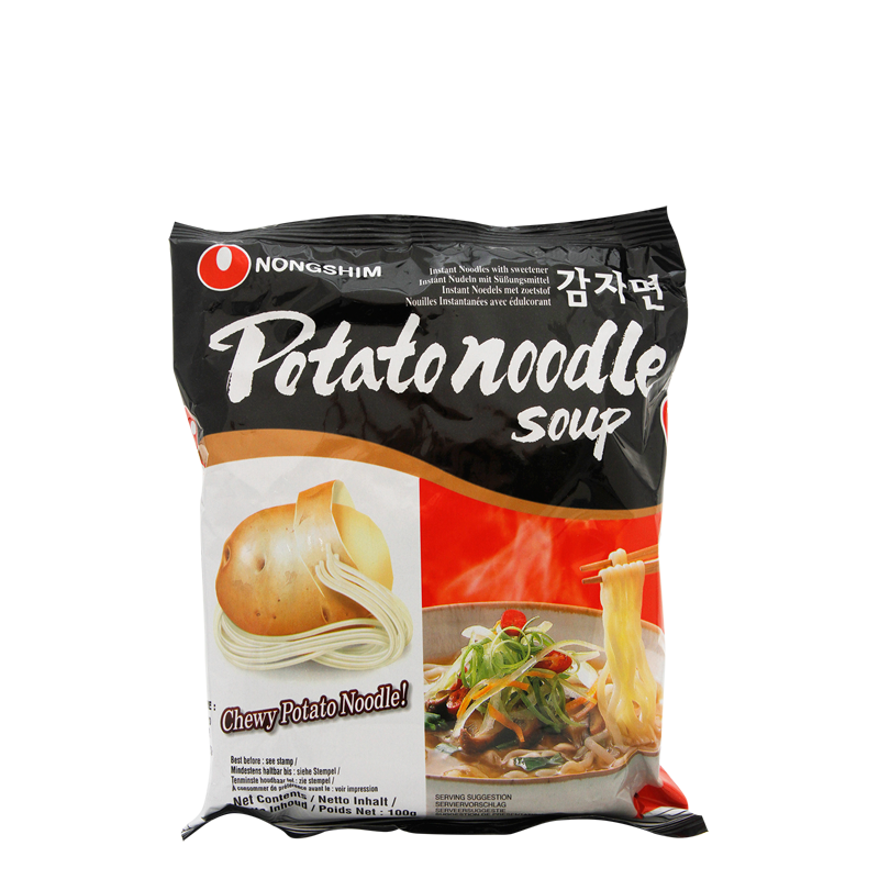 instant potato noodle soup 100gr