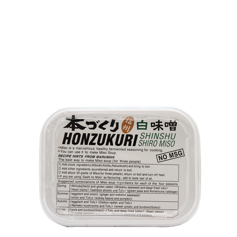 shinshu shiro miso licht 500gr