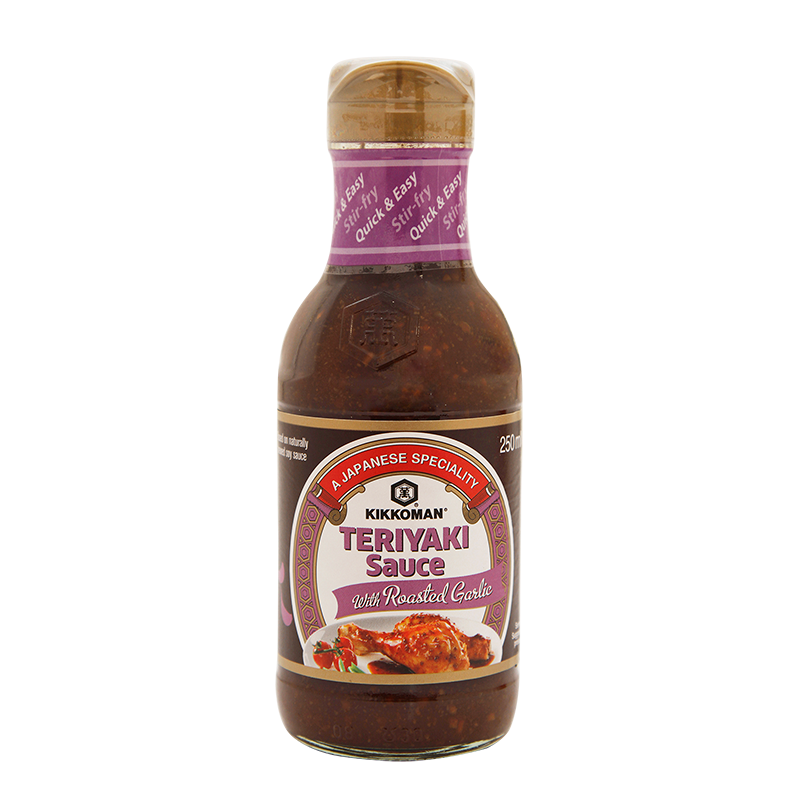 Teriyaki sauce with roasted garlic 250ml