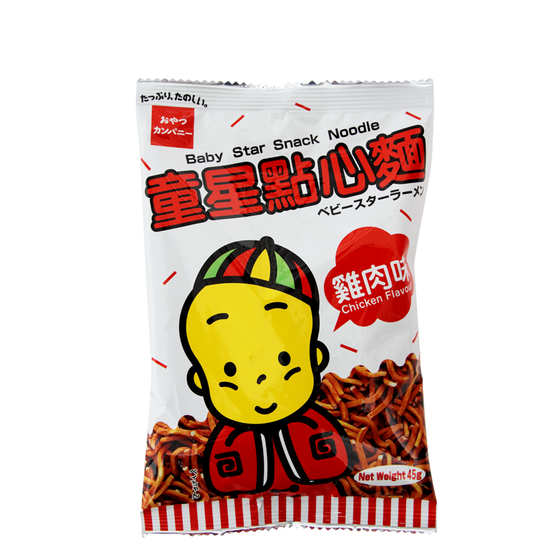 baby star snack ndle chicken flavour 45gr