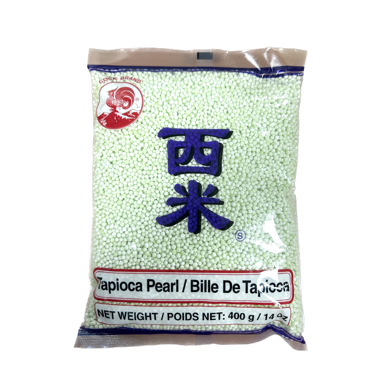 tapioca pearl pandan (s) 400gr